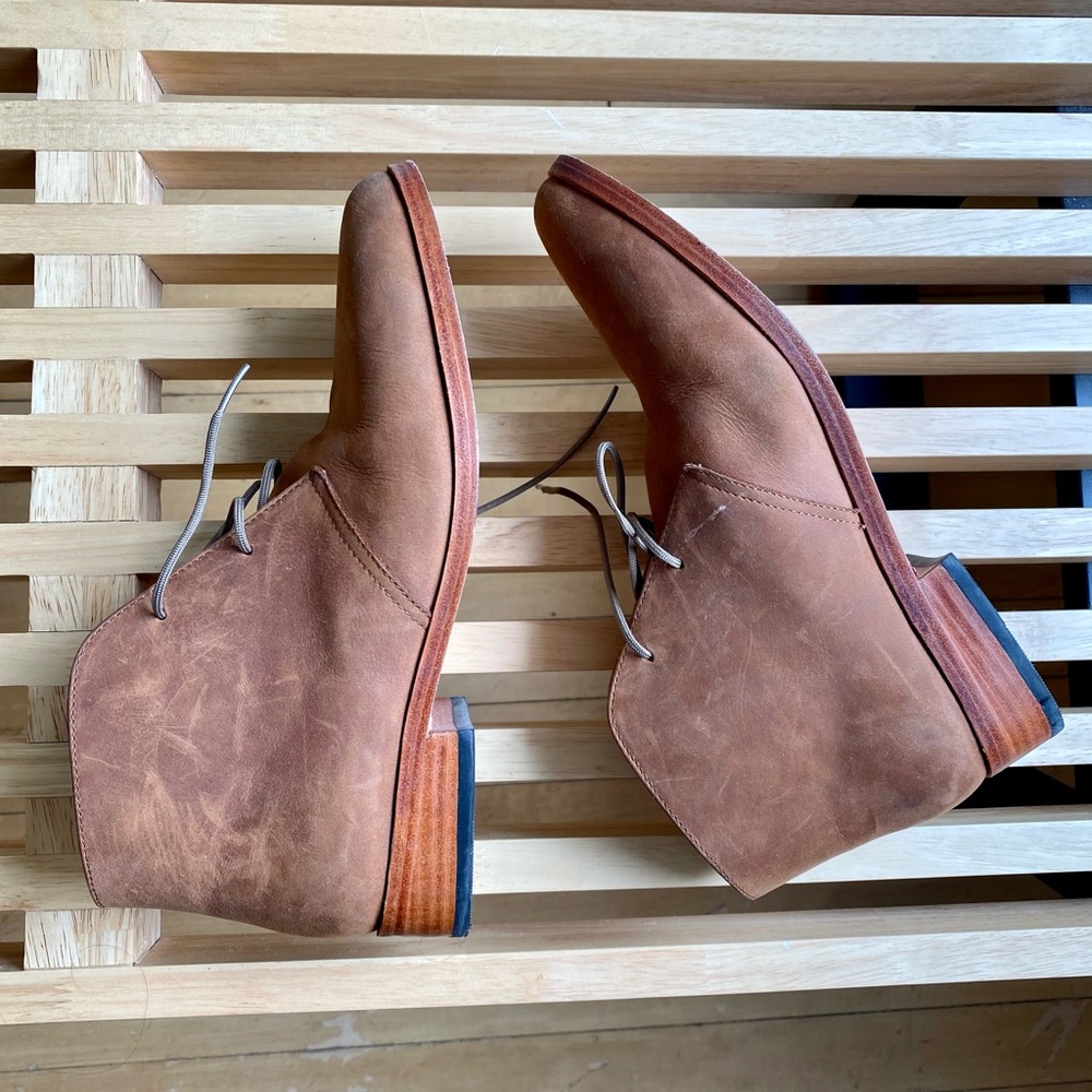 Nisolo Chucka Boot Brown Leather Women’s 8.5